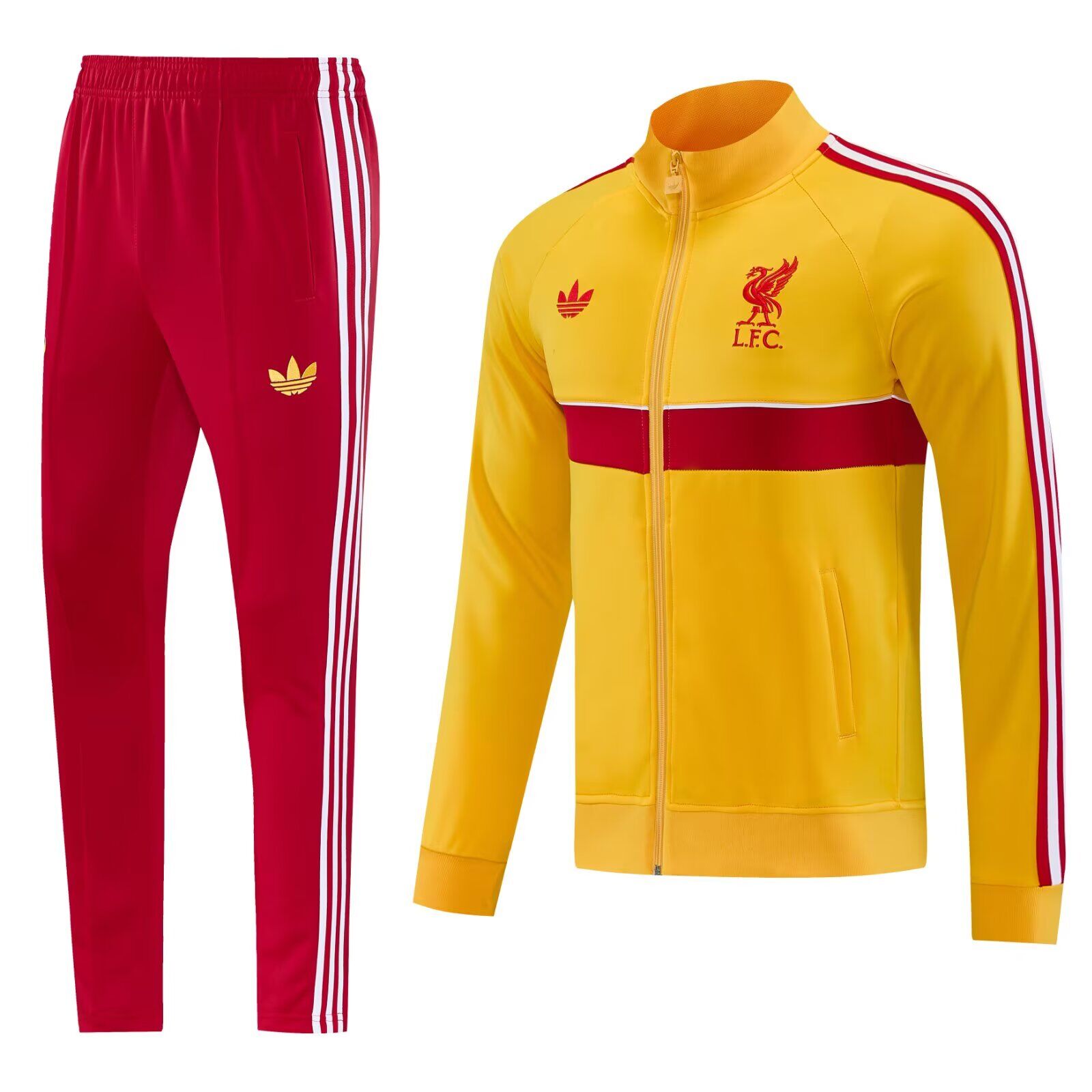 AAA Quality Liverpool 26/27 Tracksuit - Yellow/Red